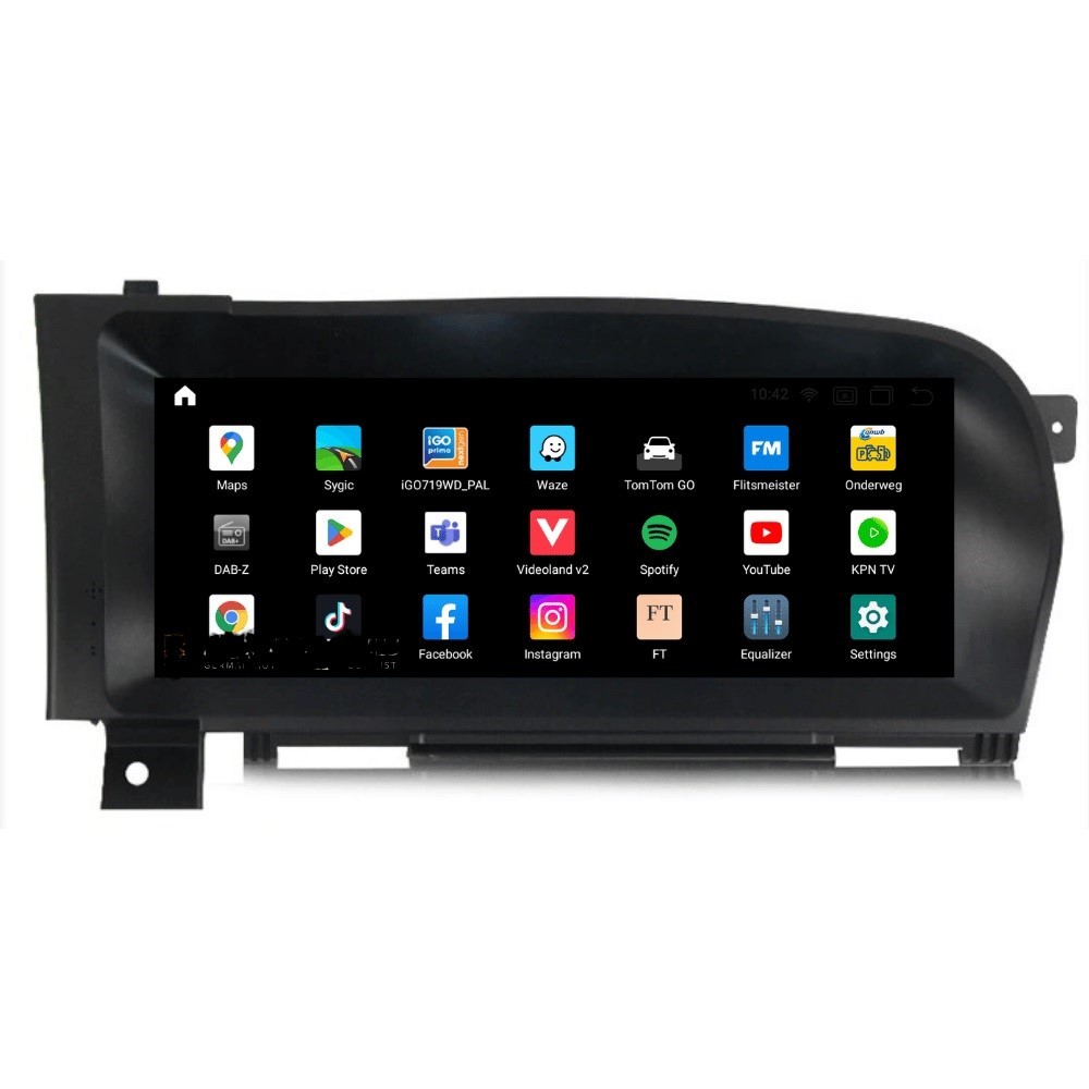 Mercedes S osztály W221 Multimedia Android fejegység